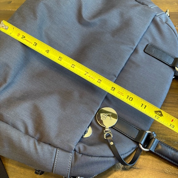 Lo & Sons OG Heather Gray and Black O.G. Overnight Bag Travel Carryon Tote - Picture 12 of 12